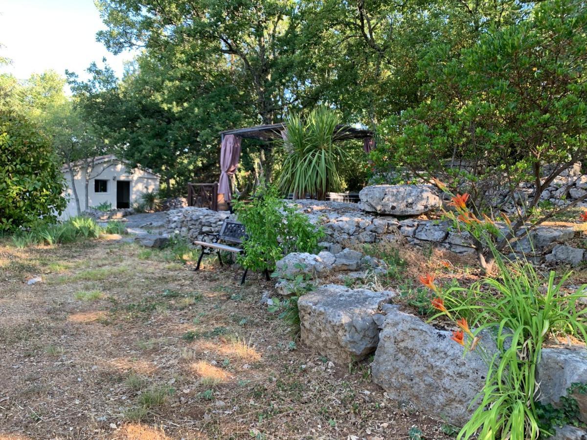 Le Mazet, Studio Avec Terrasse Et Acces Piscine Saint Alban Auriolles エクステリア 写真
